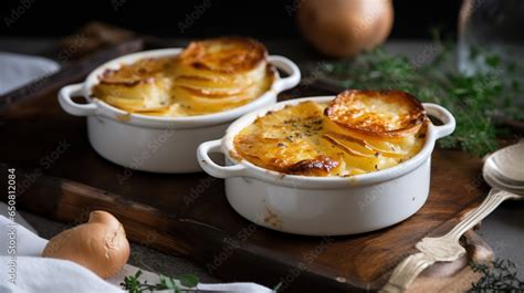  Gratin Dauphinois: Un piatto cremoso e invitante che scioglie il palato con ogni morso!