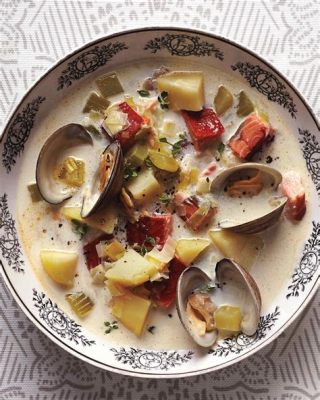  Seafood Chowder: Un piatto confortante e avvolgente che fonde sapori marini con una cremosa opulenza!